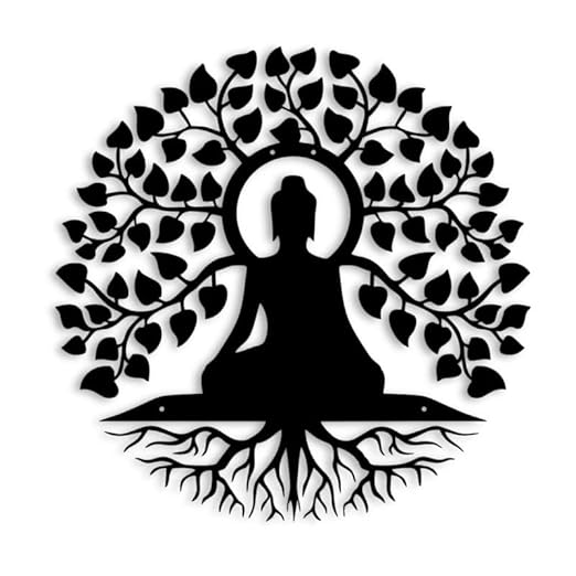 Buddha Shanti Wall Hanging – Spiritual Home Décor